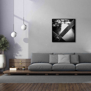 'X' by Sebastien Lory, Giclee Canvas Wall Art,37 x 37