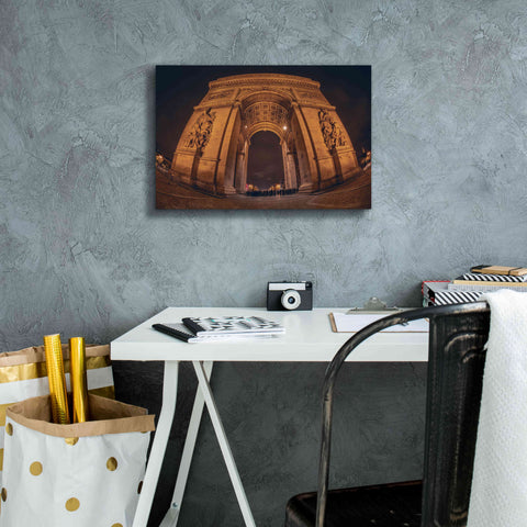 Image of 'Arc' by Sebastien Lory, Giclee Canvas Wall Art,18 x 12