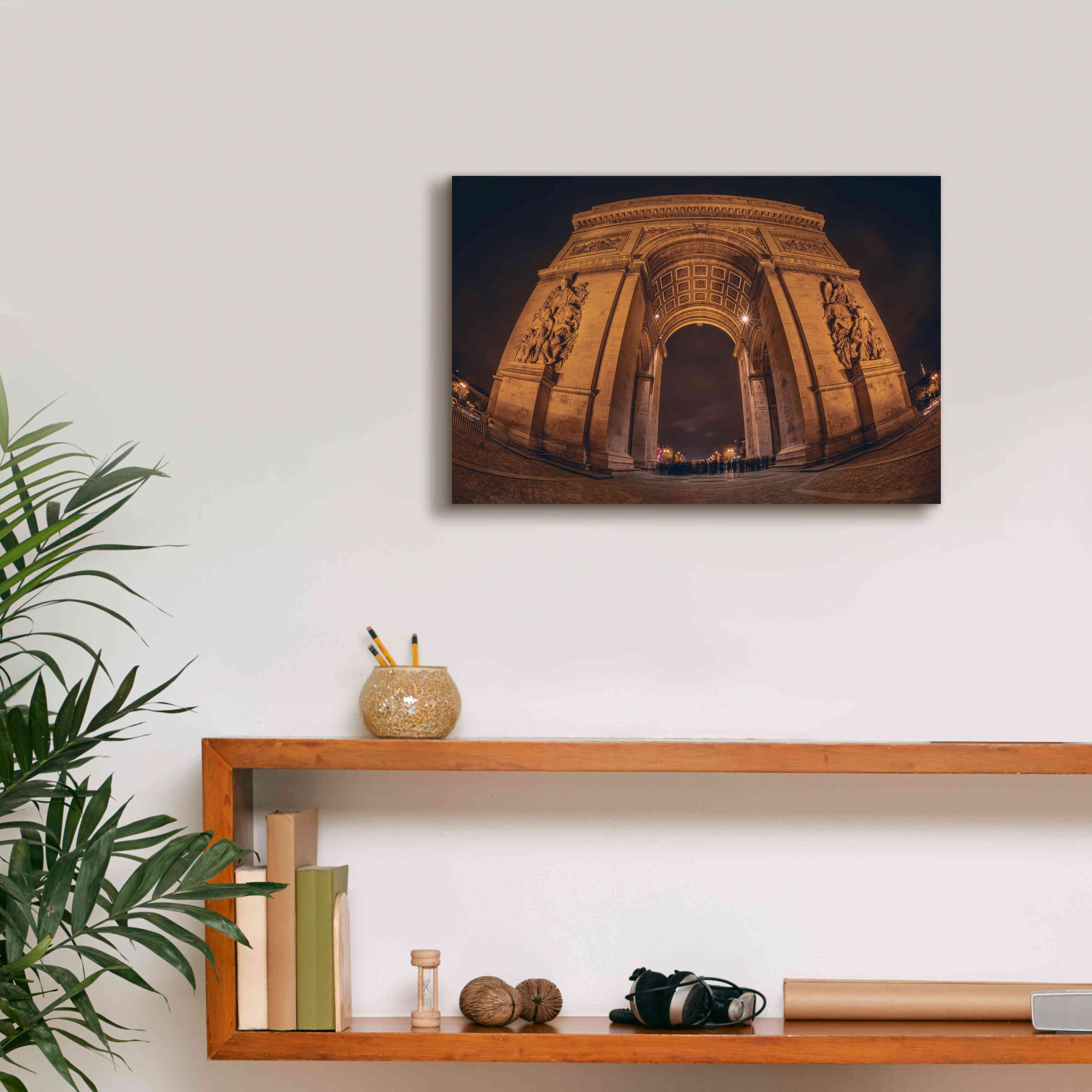 'Arc' by Sebastien Lory, Giclee Canvas Wall Art,18 x 12