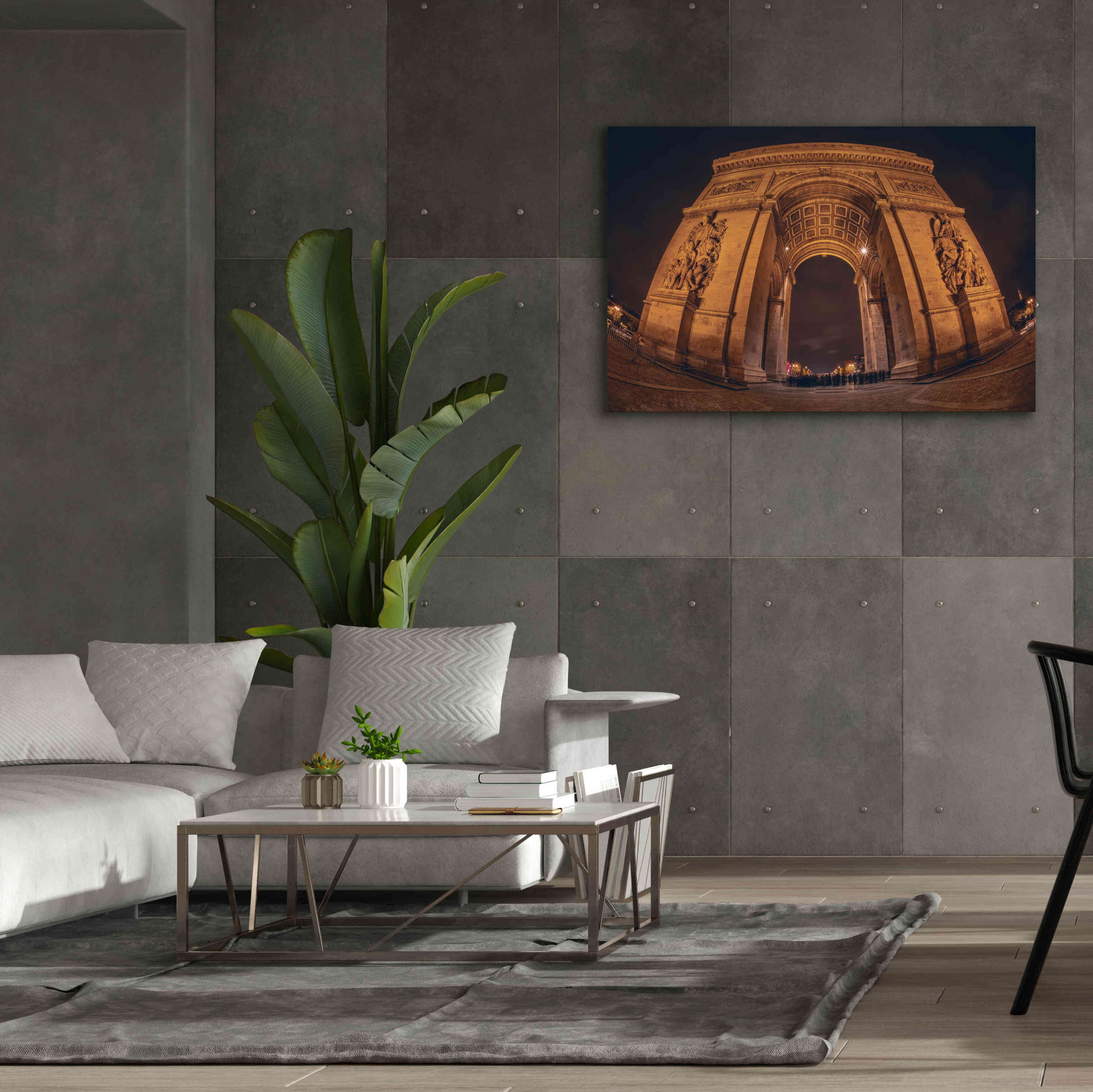 'Arc' by Sebastien Lory, Giclee Canvas Wall Art,60 x 40