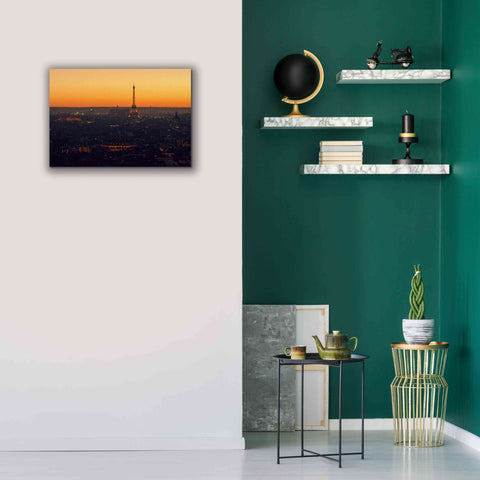 Image of 'D Paris' by Sebastien Lory, Giclee Canvas Wall Art,26 x 18