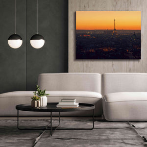 'D Paris' by Sebastien Lory, Giclee Canvas Wall Art,54 x 40