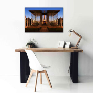 'Dupli Eiffel' by Sebastien Lory, Giclee Canvas Wall Art,40 x 26