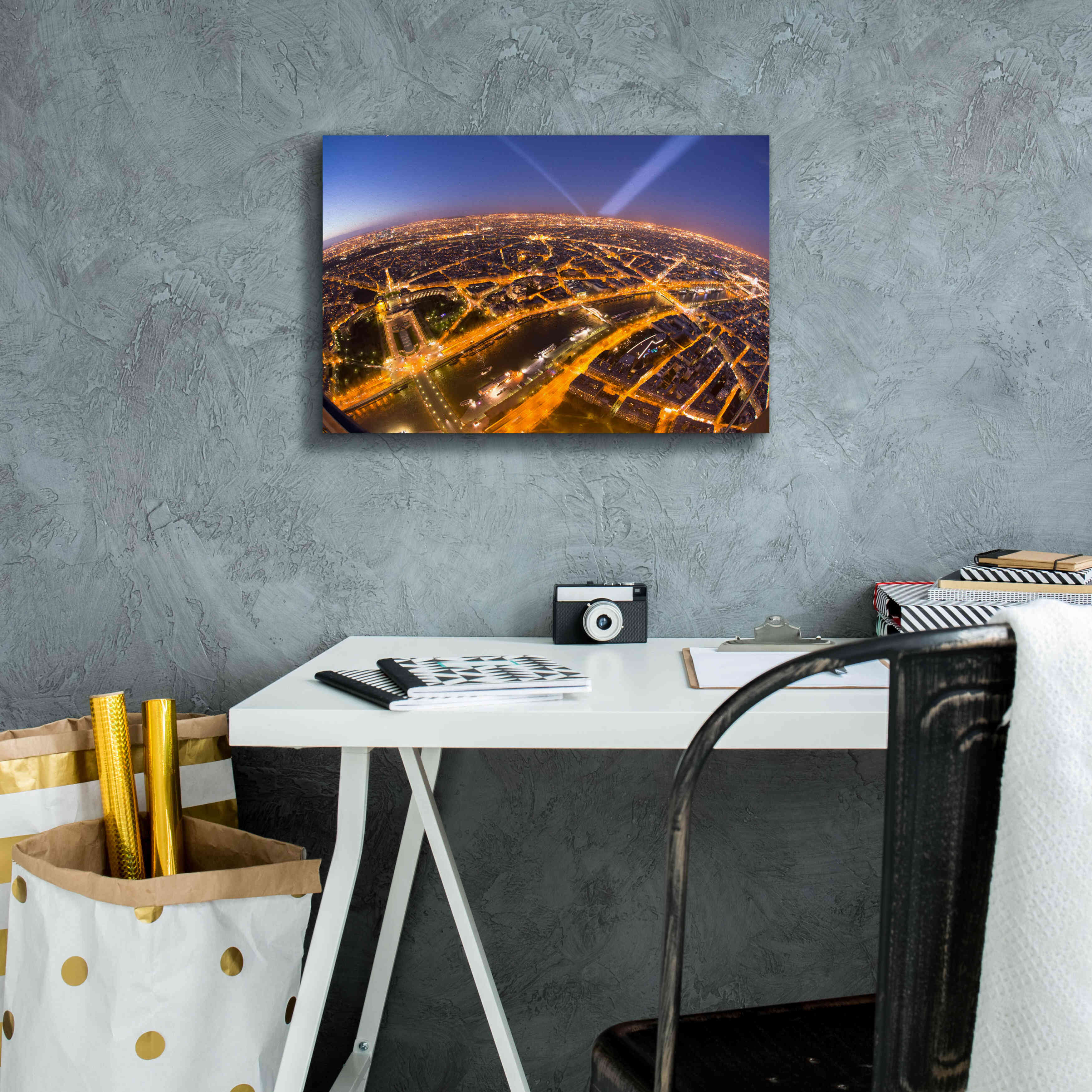 'From Arc' by Sebastien Lory, Giclee Canvas Wall Art,18 x 12