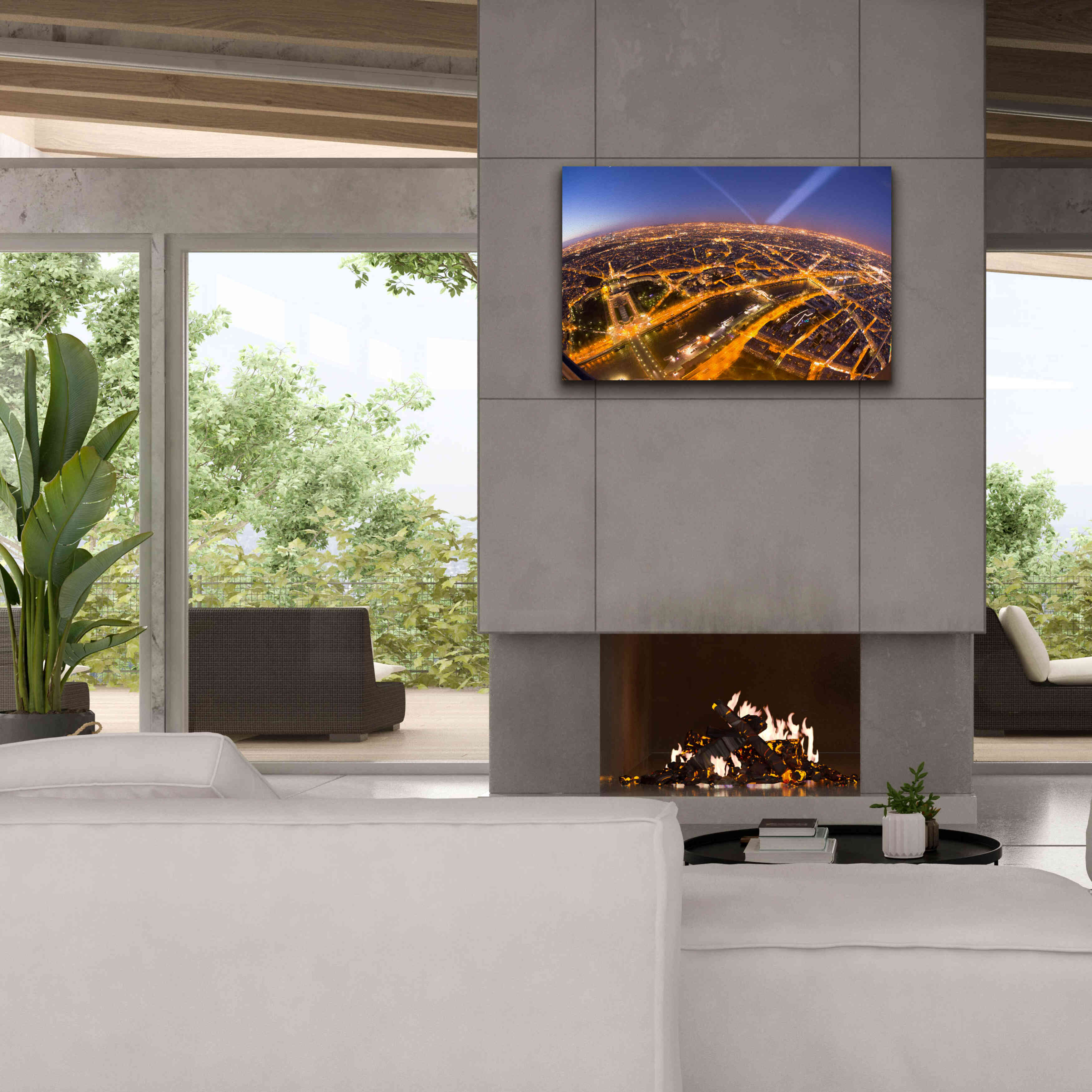'From Arc' by Sebastien Lory, Giclee Canvas Wall Art,40 x 26