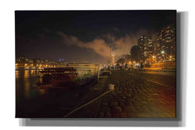 'Moody Eiffel' by Sebastien Lory, Giclee Canvas Wall Art