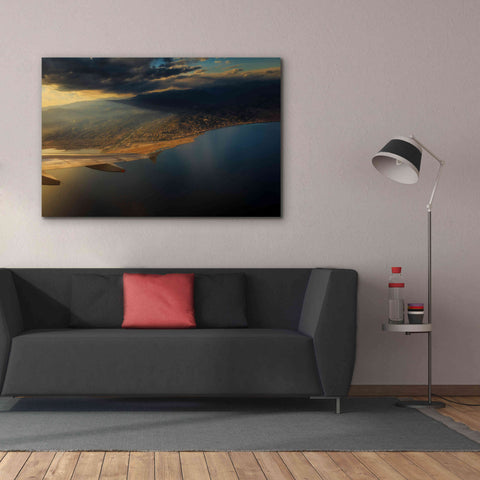 Image of 'Nice Airport' by Sebastien Lory, Giclee Canvas Wall Art,60 x 40