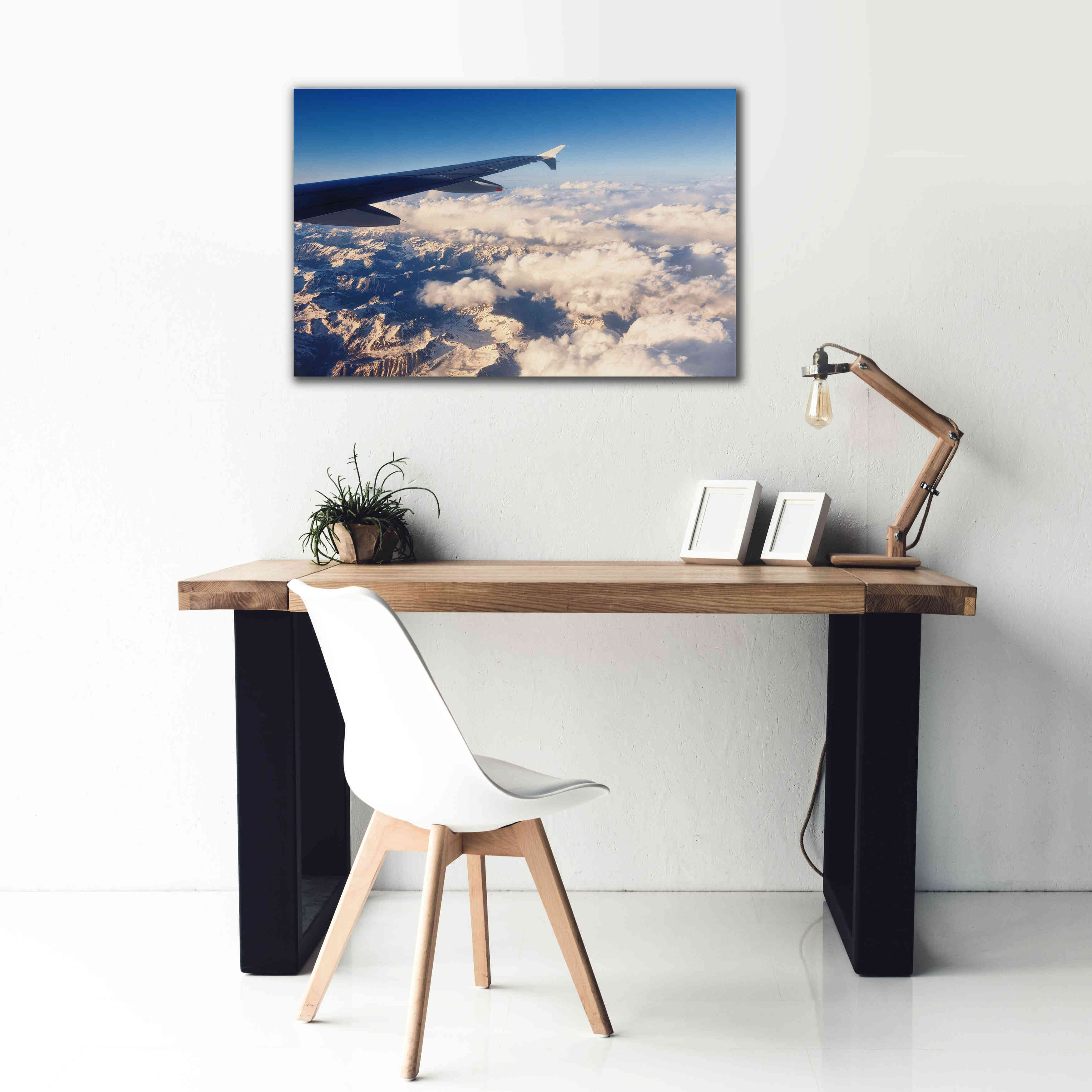 'Over The Mountains' by Sebastien Lory, Giclee Canvas Wall Art,40 x 26