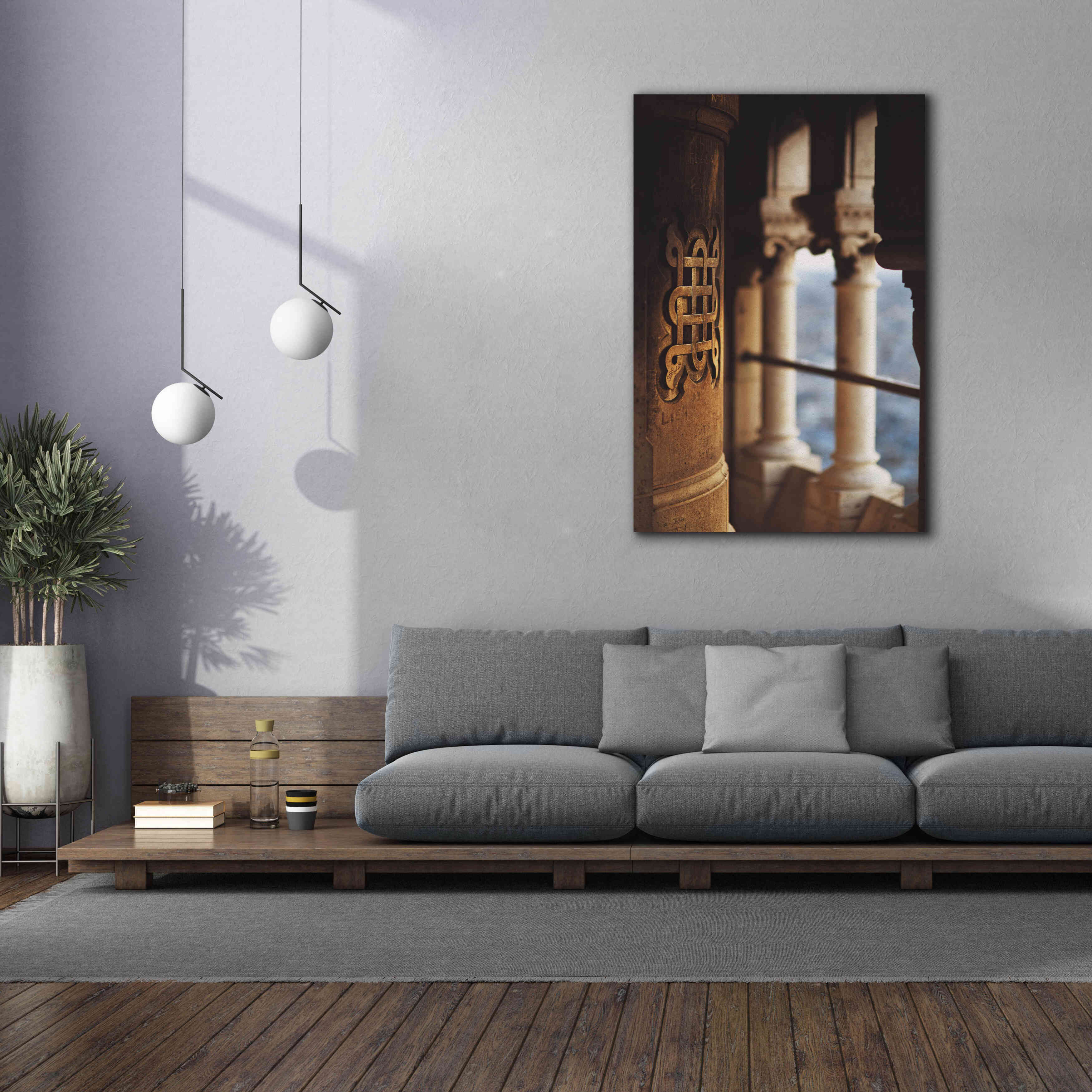 'Coeur Sacré' by Sebastien Lory, Giclee Canvas Wall Art,40 x 60
