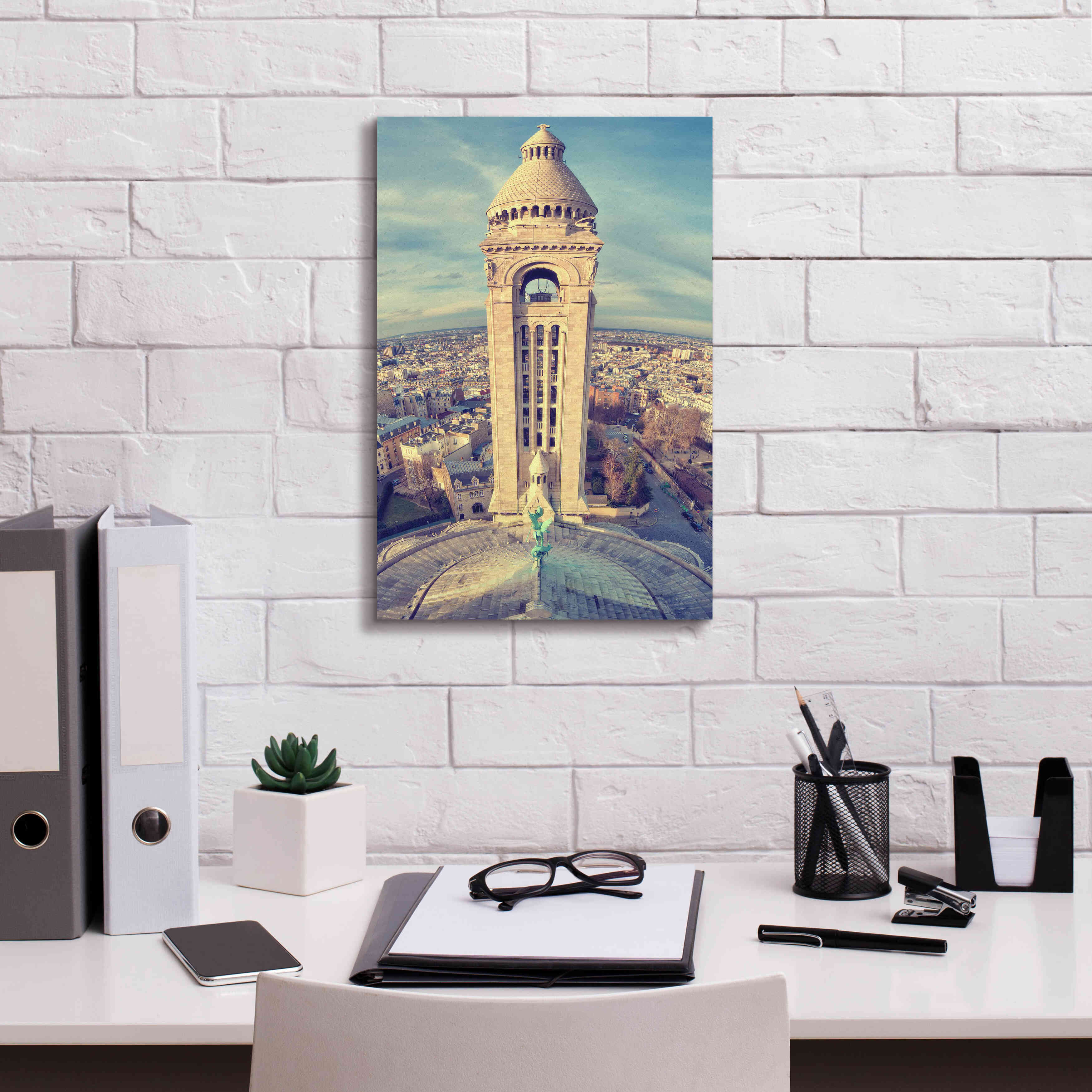 'Monumental II' by Sebastien Lory, Giclee Canvas Wall Art,12 x 18