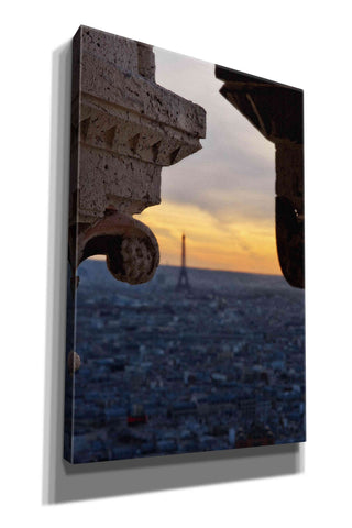 Image of 'Distant Eiffel Tower' by Sebastien Lory, Giclee Canvas Wall Art