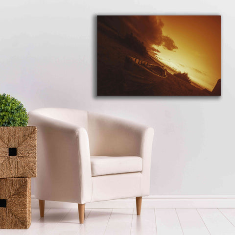 Image of 'Golden Sunset' by Sebastien Lory, Giclee Canvas Wall Art,40 x 26