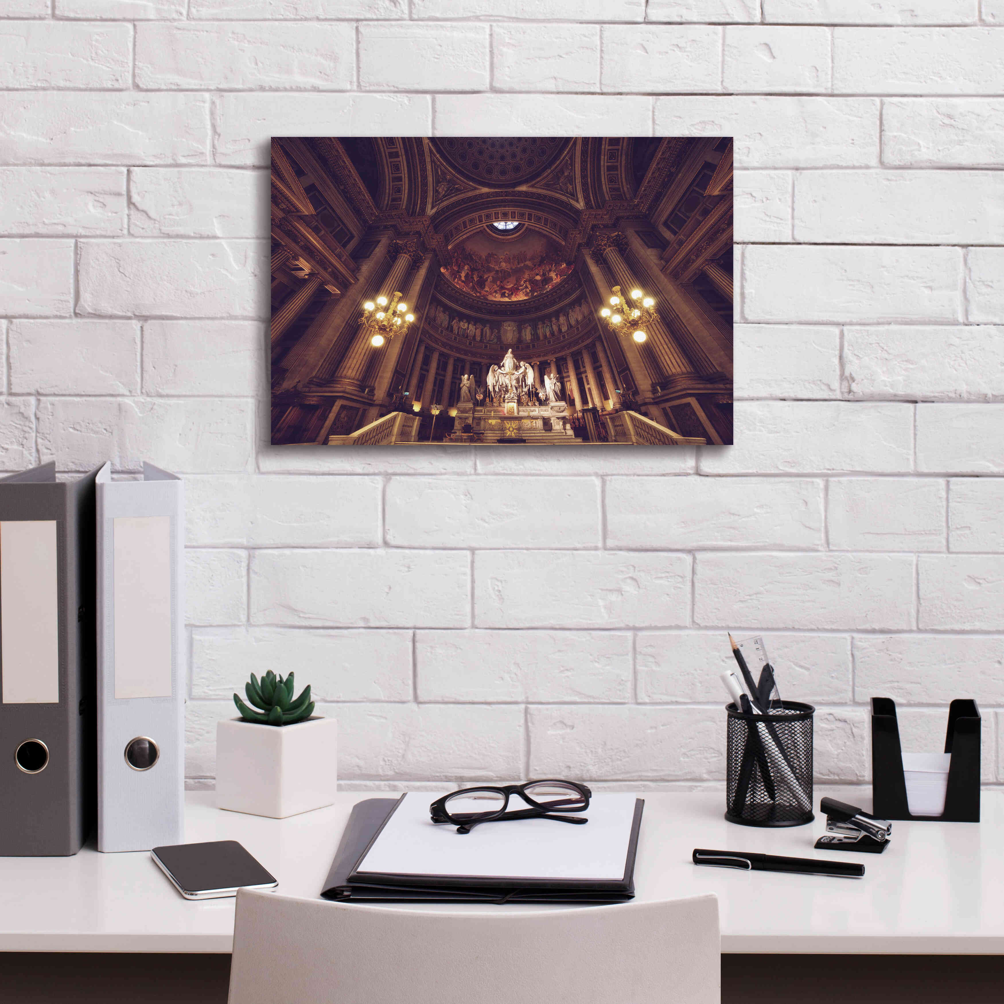 'Prayer' by Sebastien Lory, Giclee Canvas Wall Art,18 x 12
