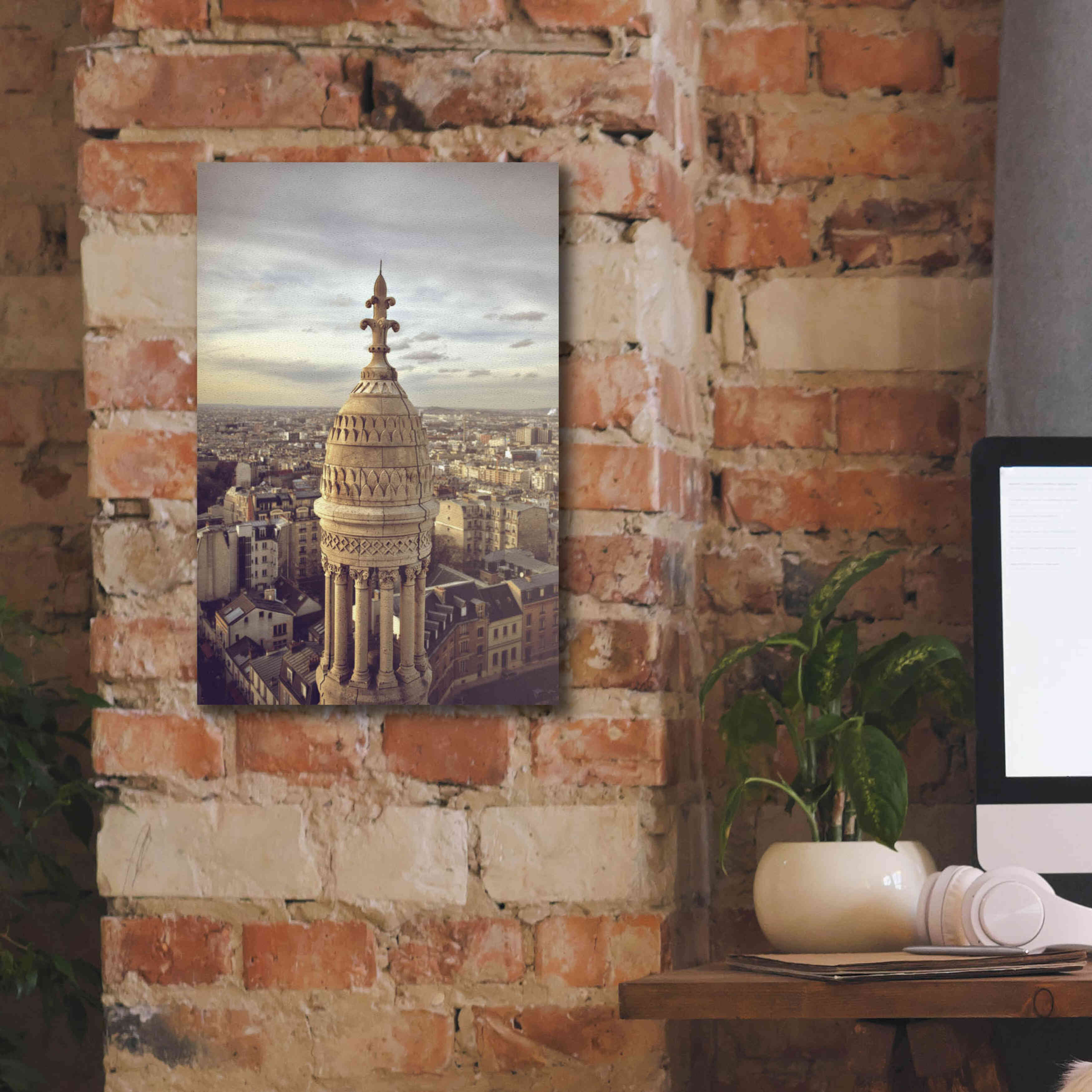 'Sacré Coeur' by Sebastien Lory, Giclee Canvas Wall Art,12 x 18