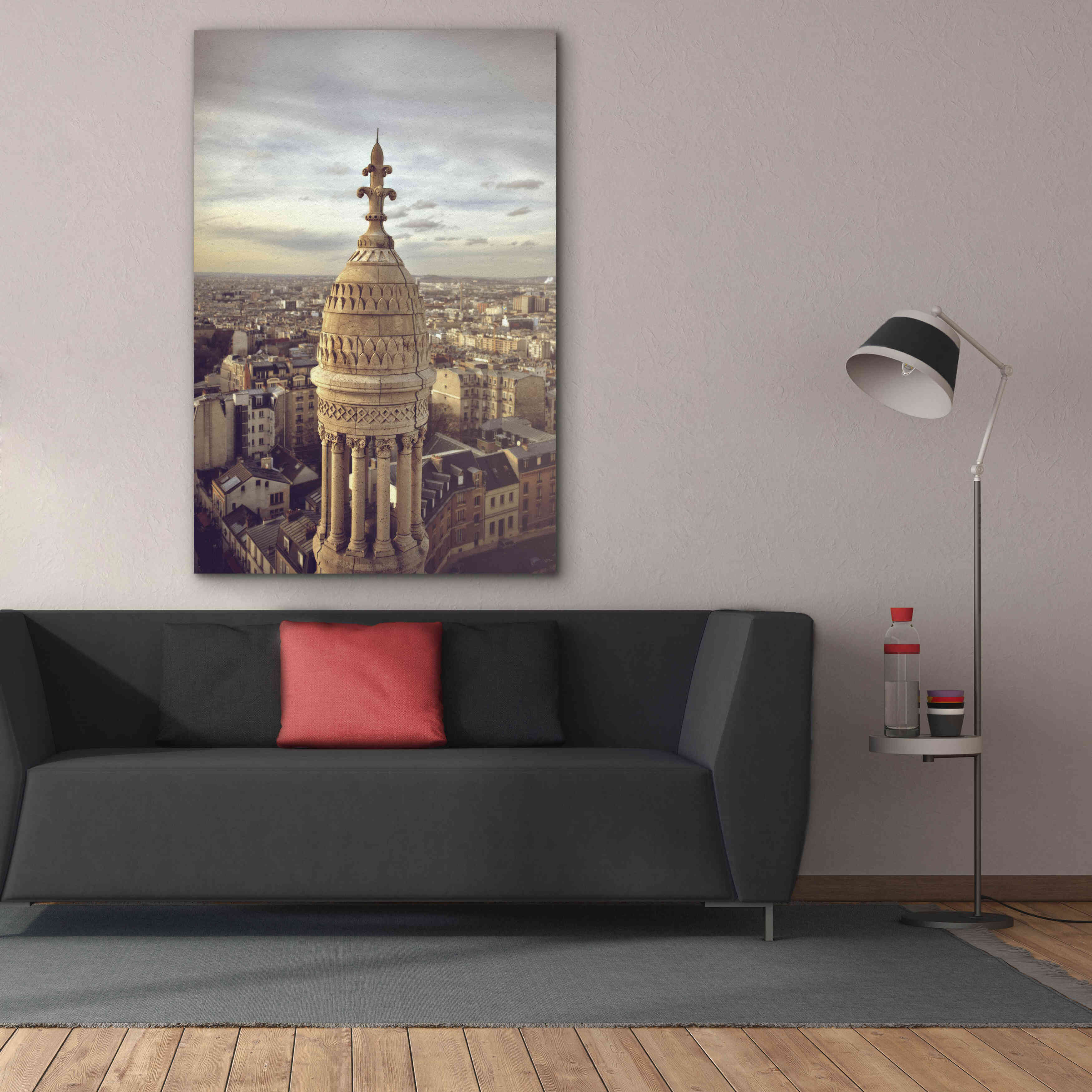 'Sacré Coeur' by Sebastien Lory, Giclee Canvas Wall Art,40 x 60