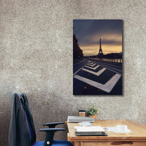'Eiffel Tower' by Sebastien Lory, Giclee Canvas Wall Art,26 x 40