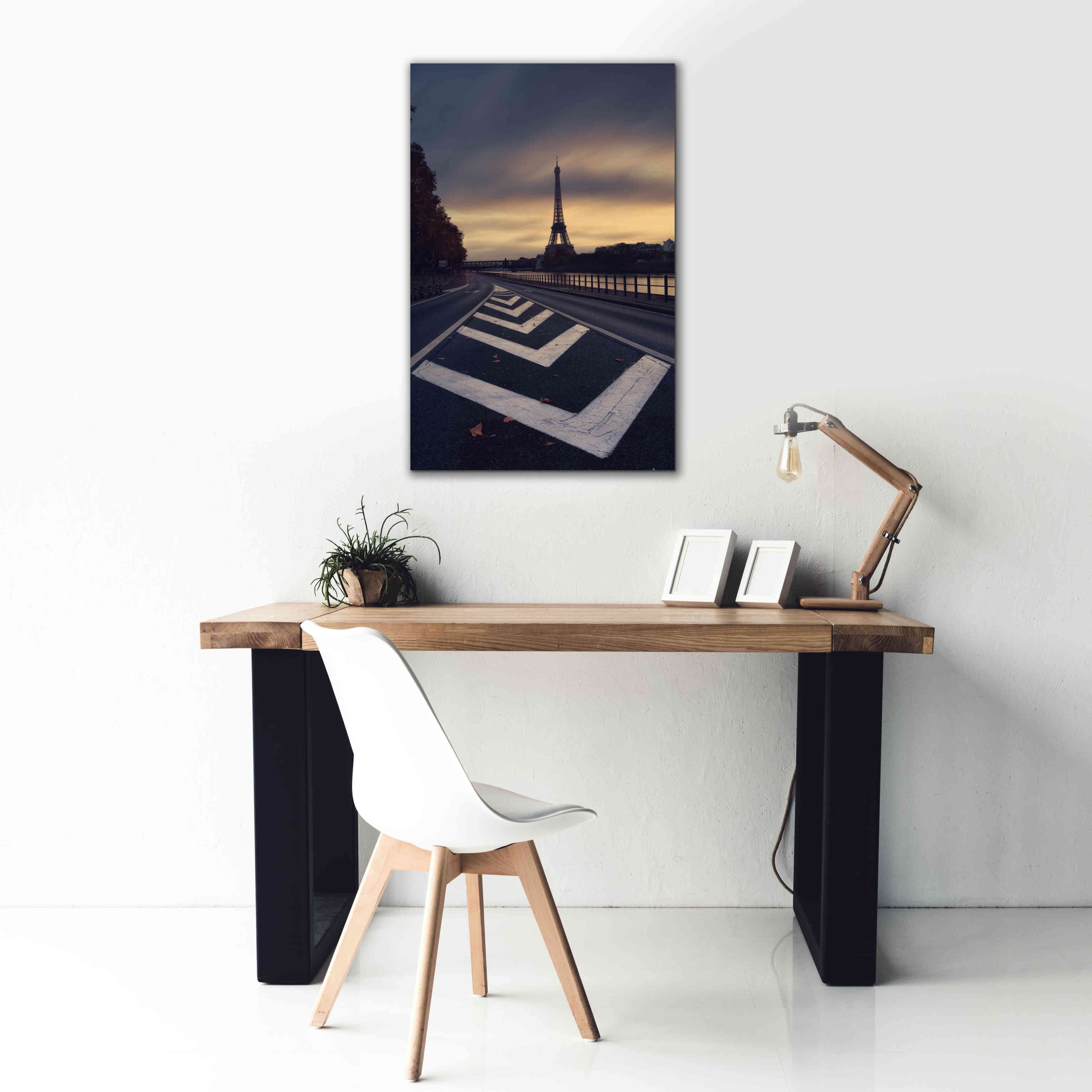 'Eiffel Tower' by Sebastien Lory, Giclee Canvas Wall Art,26 x 40