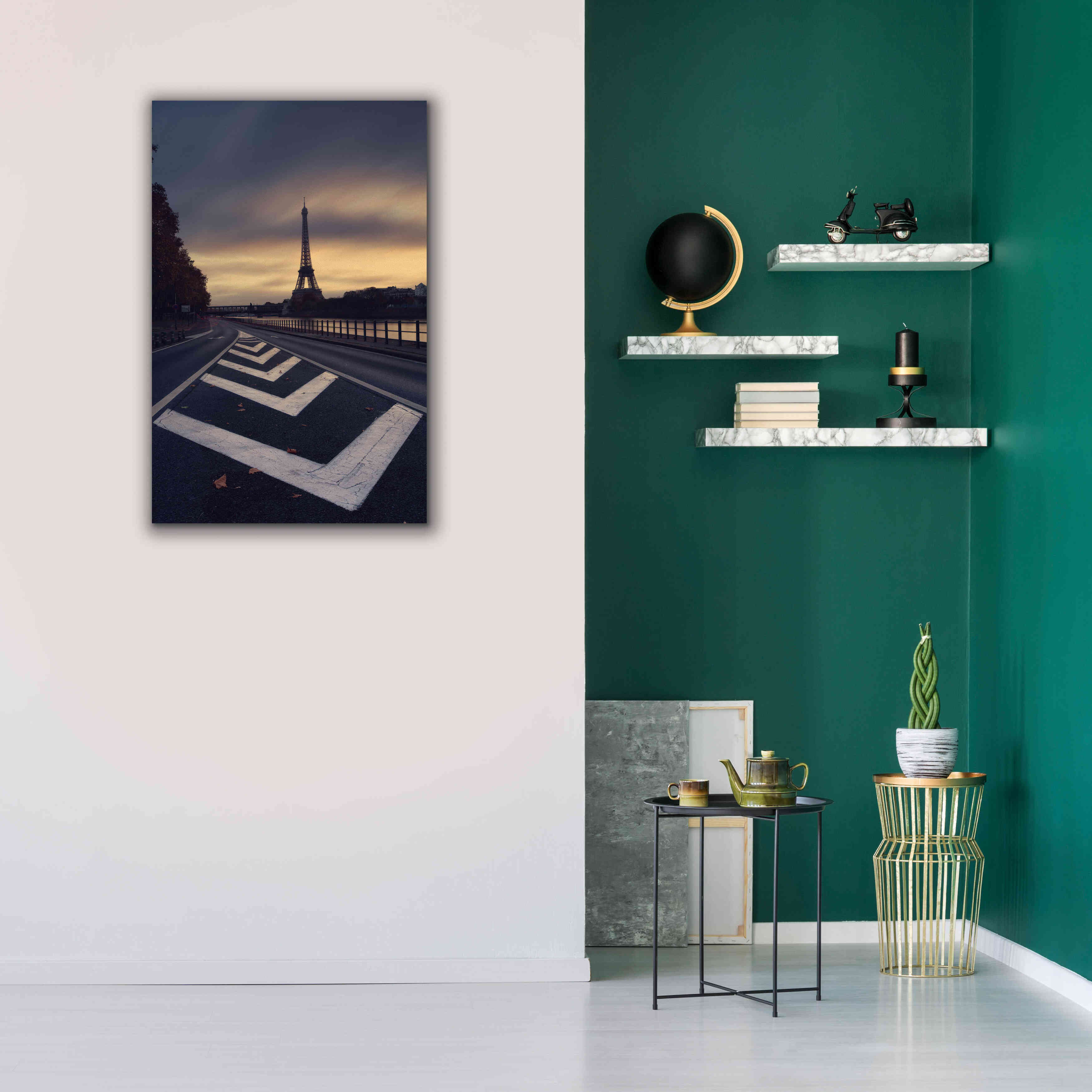 'Eiffel Tower' by Sebastien Lory, Giclee Canvas Wall Art,26 x 40