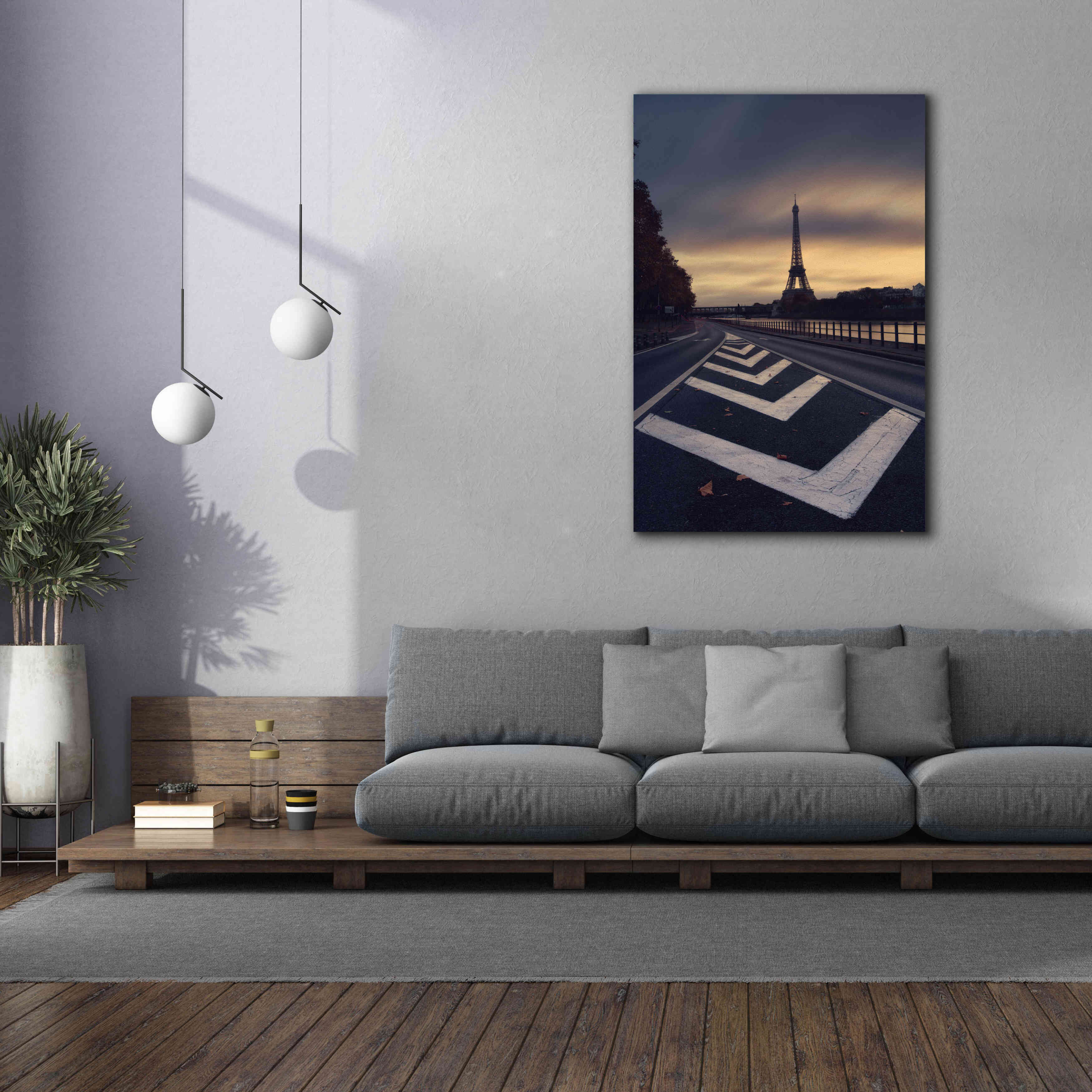 'Eiffel Tower' by Sebastien Lory, Giclee Canvas Wall Art,40 x 60