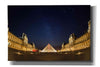 'Lourve Museum Nights' by Sebastien Lory, Giclee Canvas Wall Art