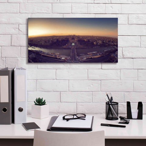 Image of 'Troca' by Sebastien Lory, Giclee Canvas Wall Art,24 x 12