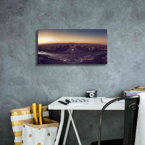 Image of 'Troca' by Sebastien Lory, Giclee Canvas Wall Art,24 x 12