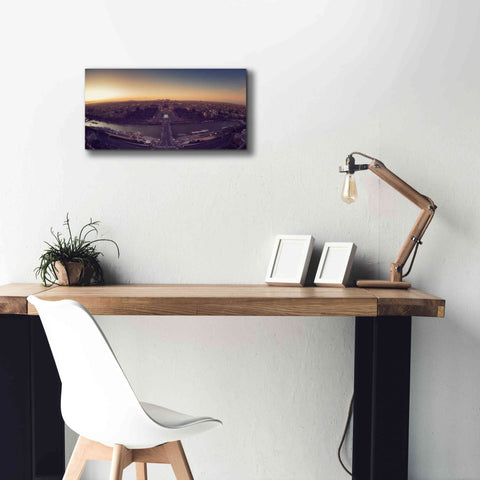 Image of 'Troca' by Sebastien Lory, Giclee Canvas Wall Art,24 x 12