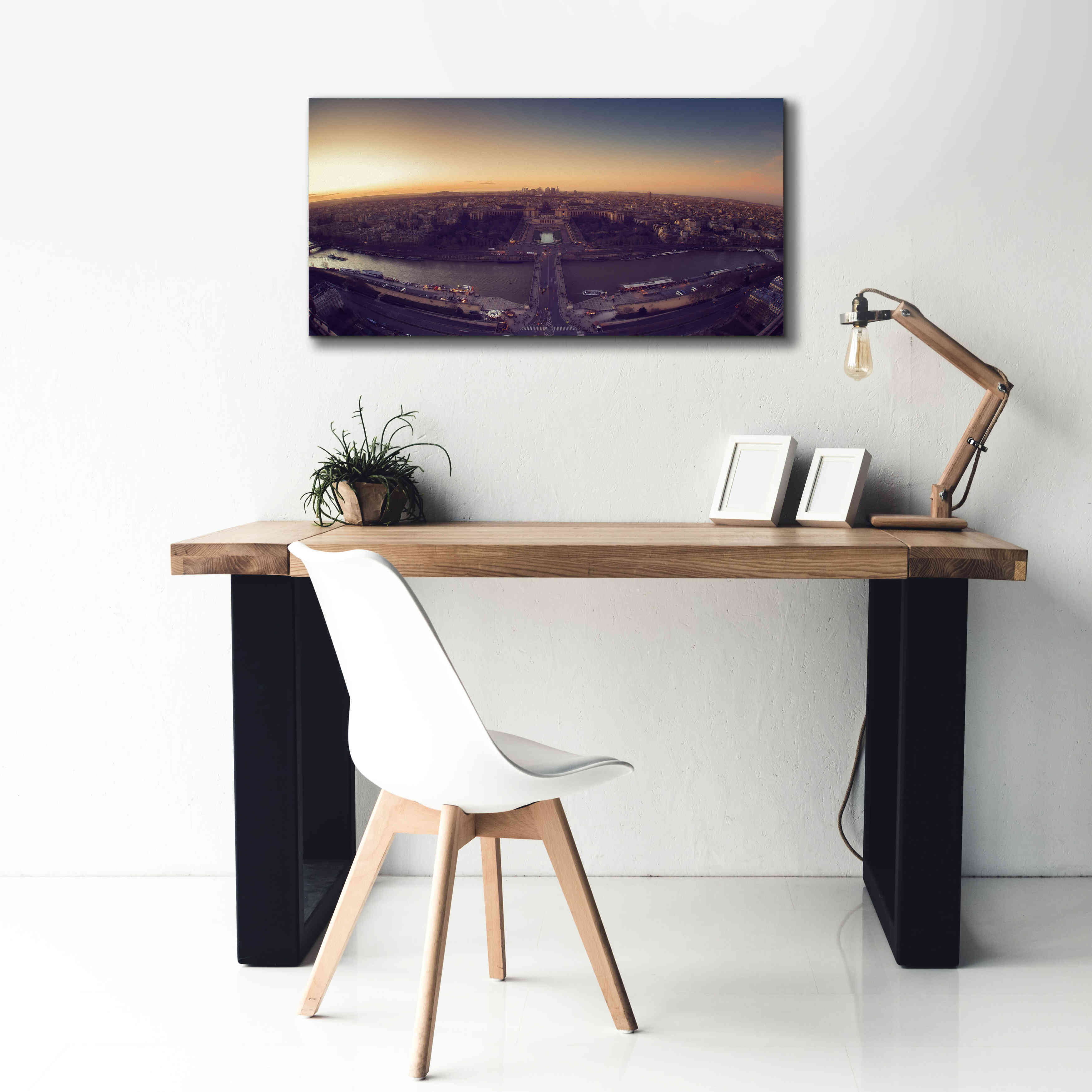 'Troca' by Sebastien Lory, Giclee Canvas Wall Art,40 x 20
