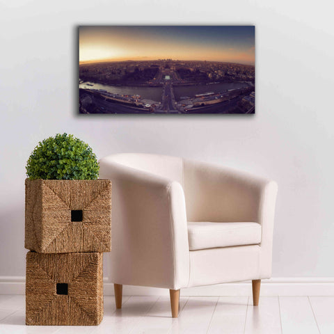 Image of 'Troca' by Sebastien Lory, Giclee Canvas Wall Art,40 x 20