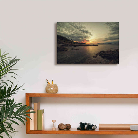 Image of 'Parc des Millionaires' by Sebastien Lory, Giclee Canvas Wall Art,18 x 12