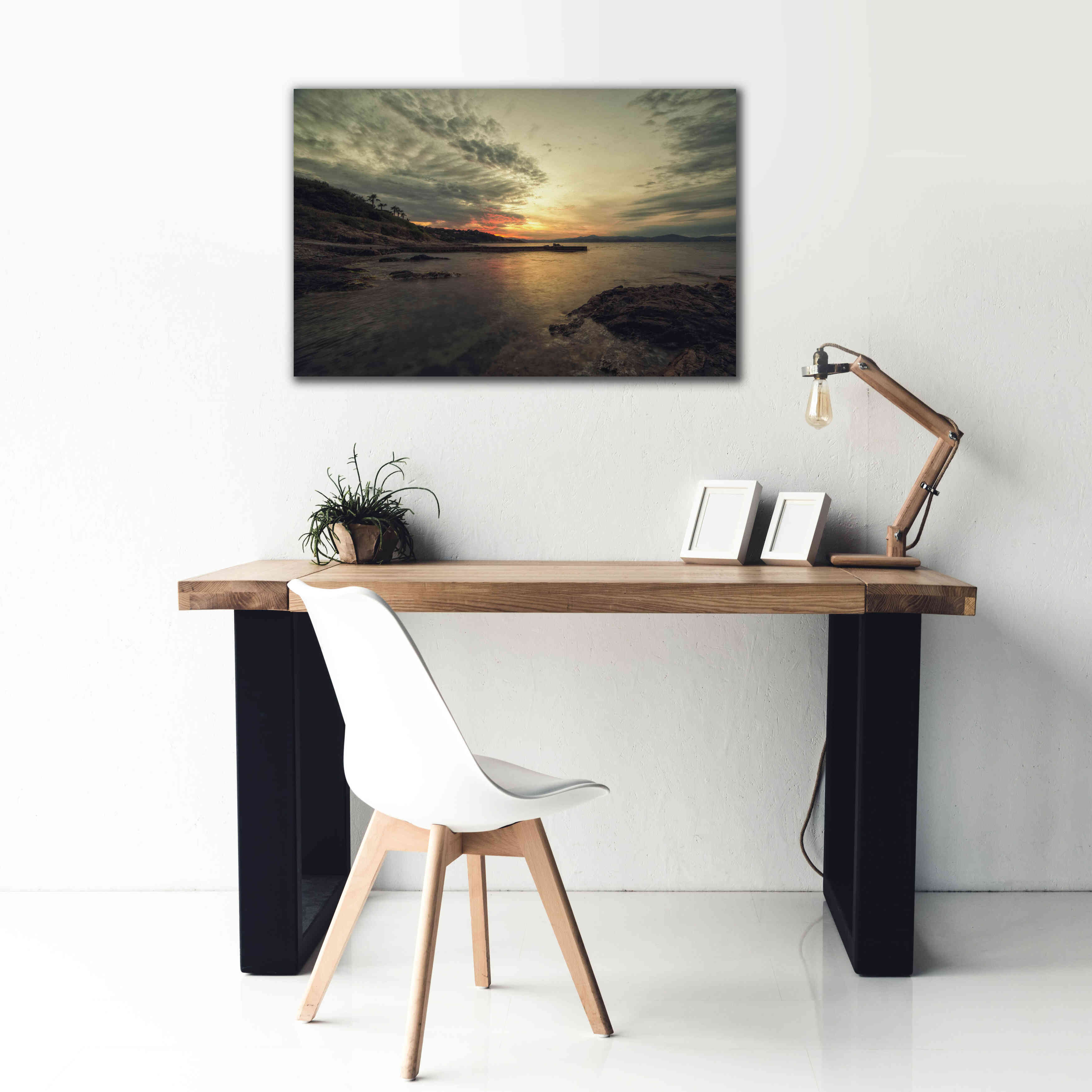 'Parc des Millionaires' by Sebastien Lory, Giclee Canvas Wall Art,40 x 26