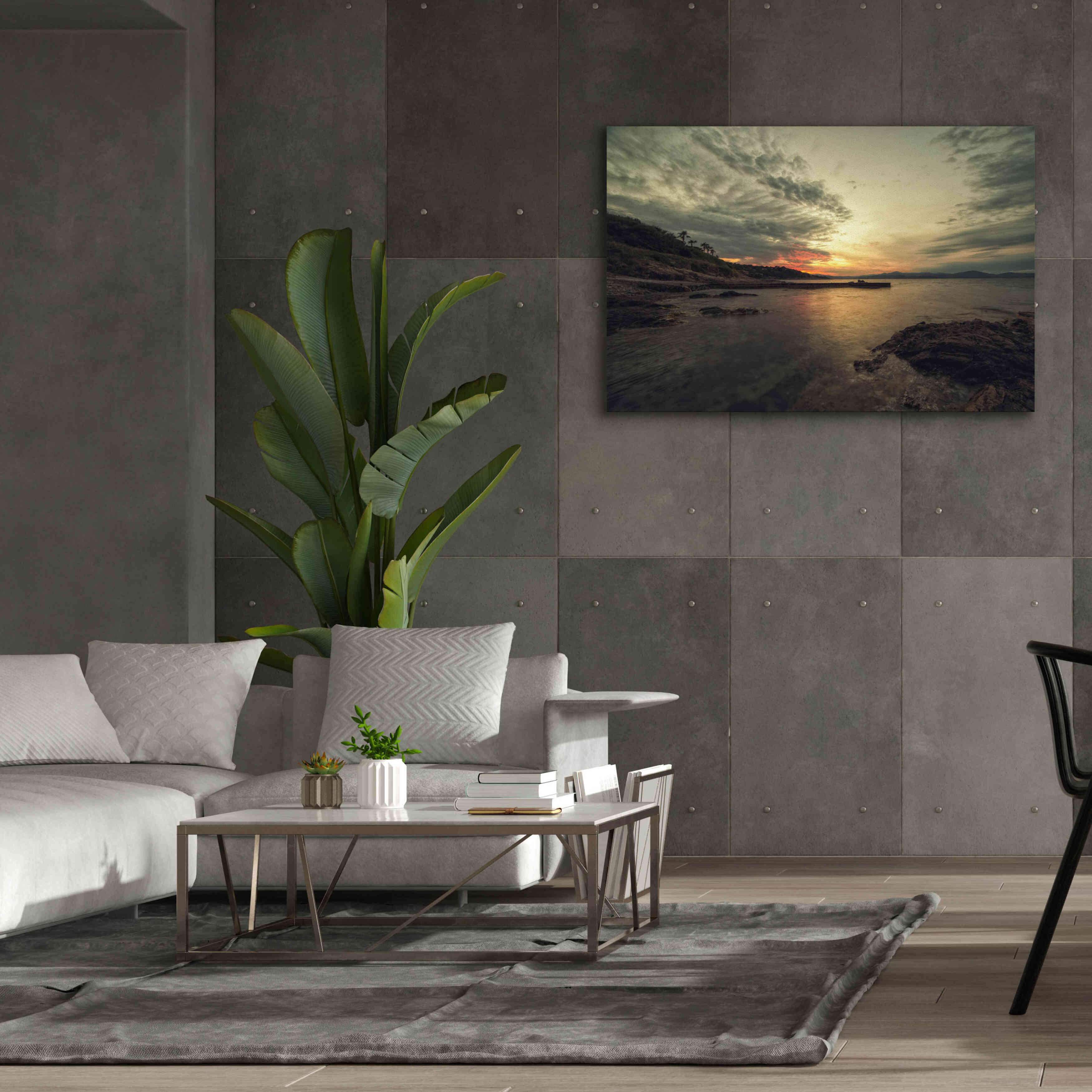 'Parc des Millionaires' by Sebastien Lory, Giclee Canvas Wall Art,60 x 40