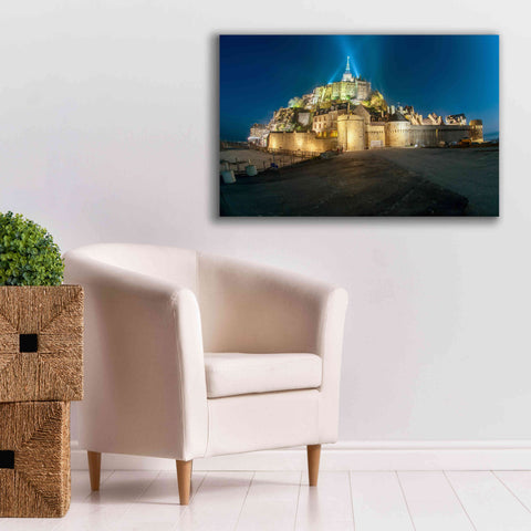 Image of 'Castle Lights' by Sebastien Lory, Giclee Canvas Wall Art,40 x 26