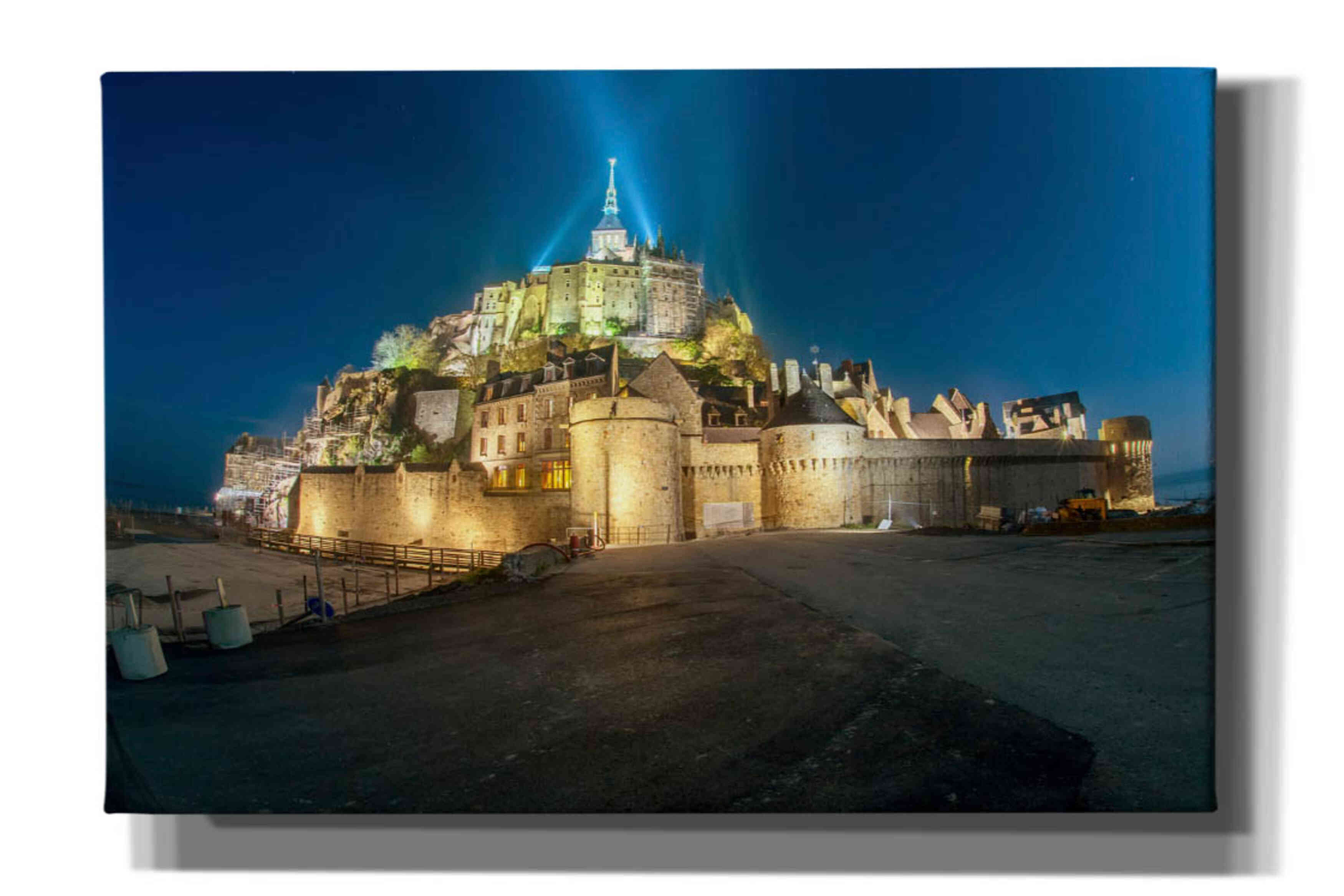 'Castle Lights' by Sebastien Lory, Giclee Canvas Wall Art