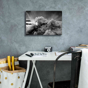 'Land Clouds' by Sebastien Lory, Giclee Canvas Wall Art,18 x 12