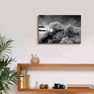 'Land Clouds' by Sebastien Lory, Giclee Canvas Wall Art,18 x 12