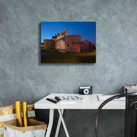 Image of 'Behind the Castle' by Sebastien Lory, Giclee Canvas Wall Art,16 x 12
