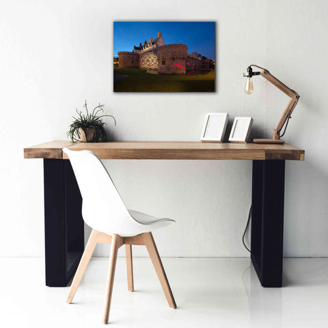 Image of 'Behind the Castle' by Sebastien Lory, Giclee Canvas Wall Art,26 x 18