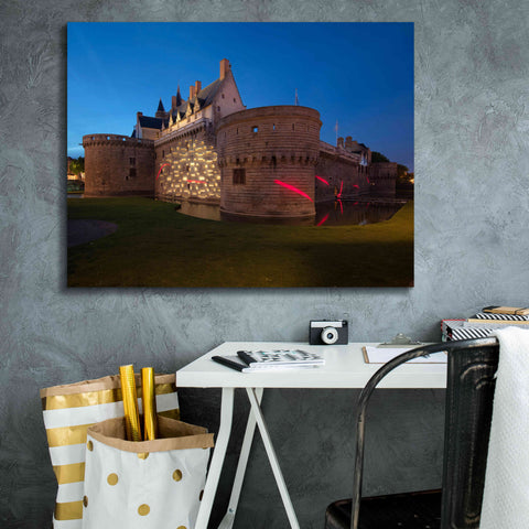 Image of 'Behind the Castle' by Sebastien Lory, Giclee Canvas Wall Art,34 x 26