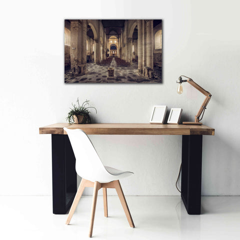 Image of 'Inside the Church' by Sebastien Lory, Giclee Canvas Wall Art,40 x 26