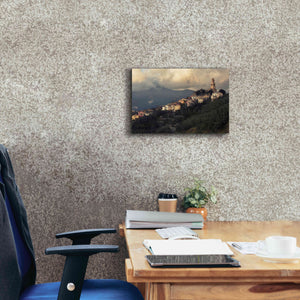 'Church' by Sebastien Lory, Giclee Canvas Wall Art,18 x 12