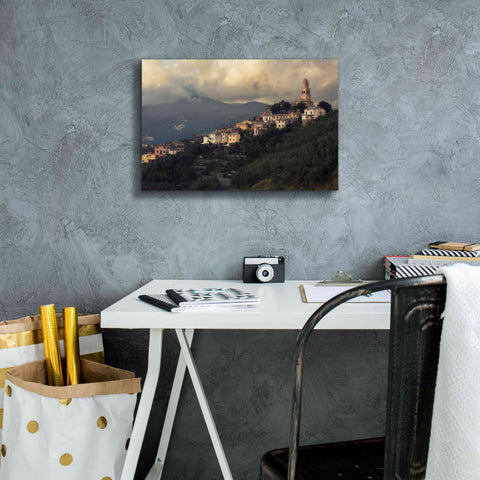 Image of 'Church' by Sebastien Lory, Giclee Canvas Wall Art,18 x 12