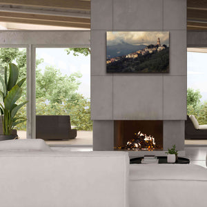 'Church' by Sebastien Lory, Giclee Canvas Wall Art,40 x 26