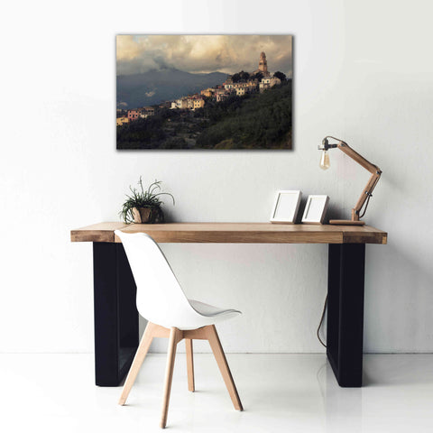 Image of 'Church' by Sebastien Lory, Giclee Canvas Wall Art,40 x 26