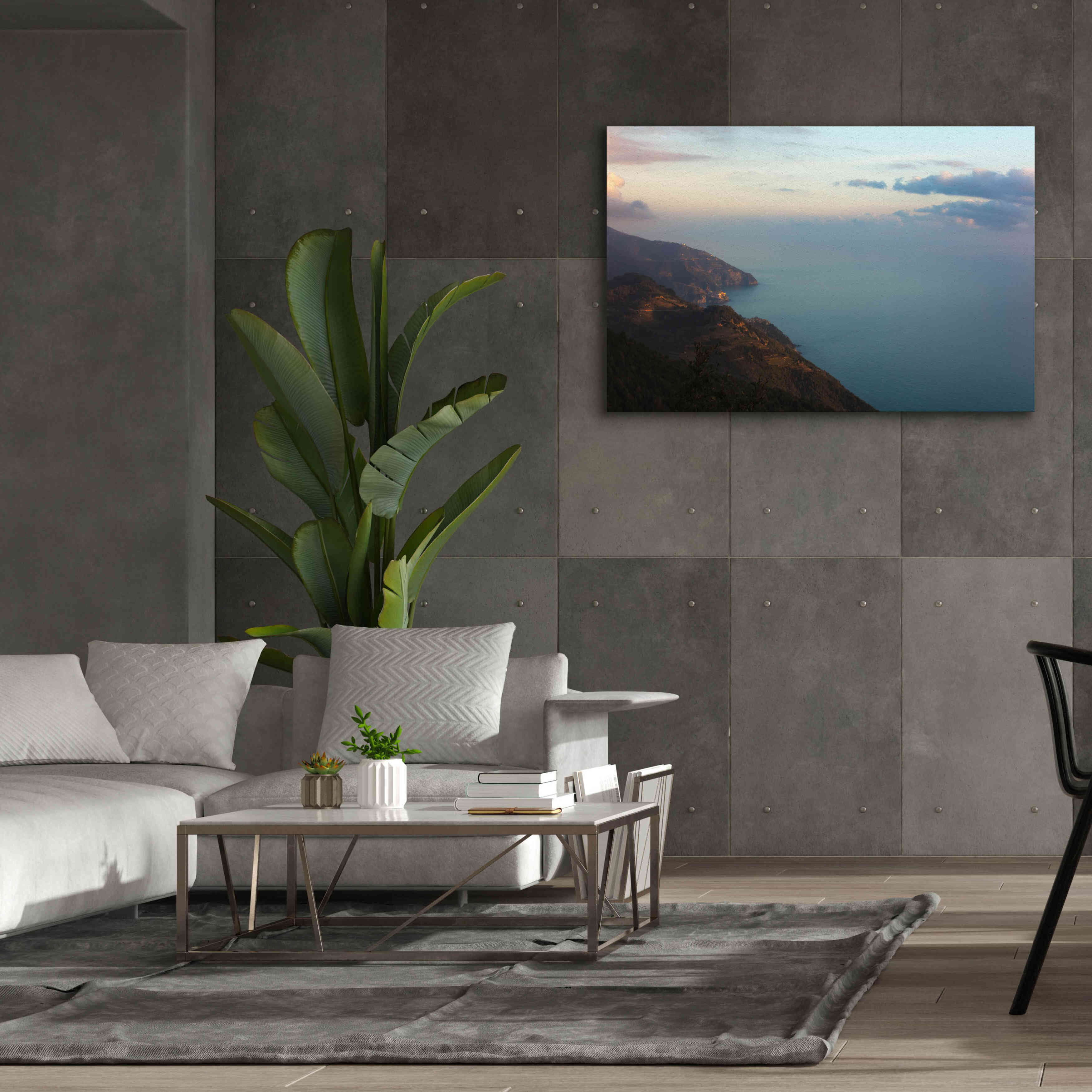 'Ocean Views' by Sebastien Lory, Giclee Canvas Wall Art,60 x 40