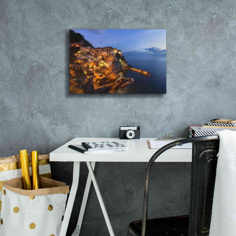 Image of 'Magestic Night' by Sebastien Lory, Giclee Canvas Wall Art,18 x 12
