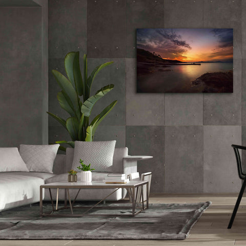 Image of 'Fiery Sunset' by Sebastien Lory, Giclee Canvas Wall Art,60 x 40