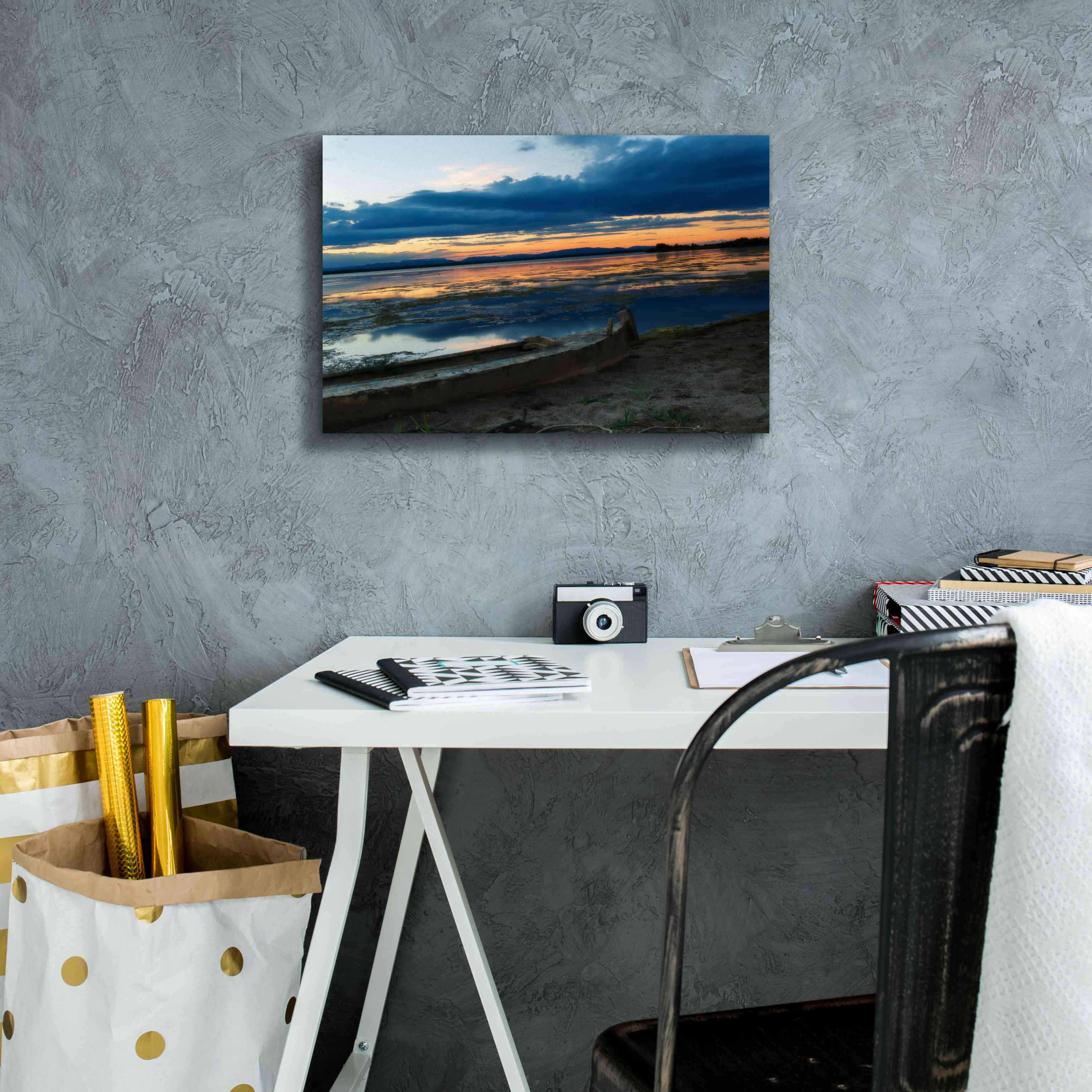 'Complementary colors in Nature' by Sebastien Lory, Giclee Canvas Wall Art,18 x 12