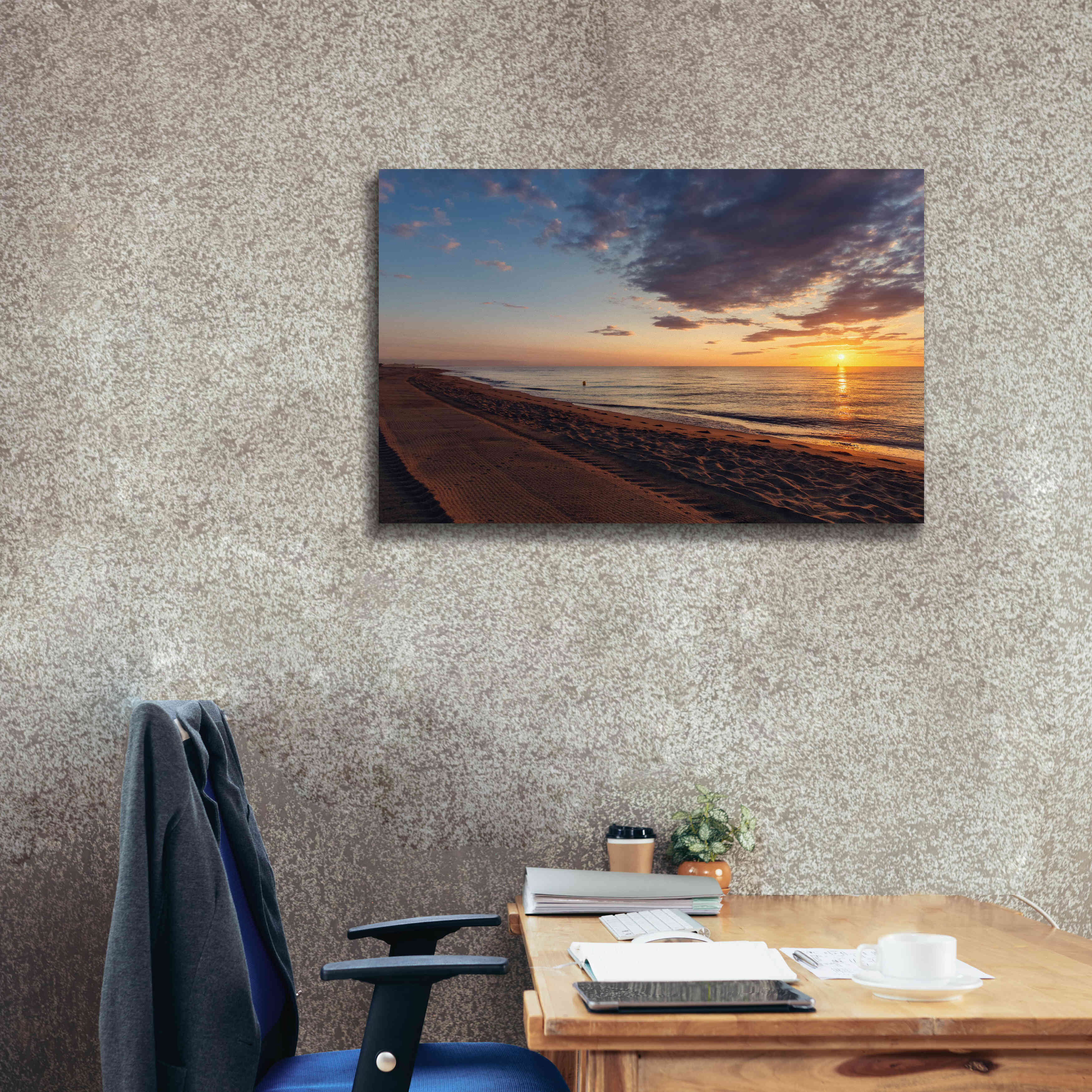 'Saint Cyprien 93' by Sebastien Lory, Giclee Canvas Wall Art,40 x 26
