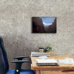 'Mistery Canyon I' by Sebastien Lory, Giclee Canvas Wall Art,18 x 12